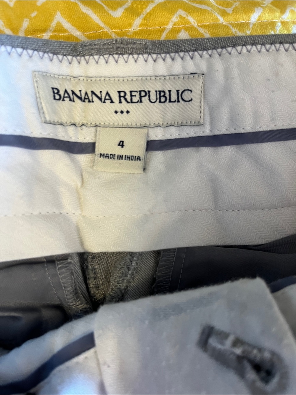 Banana Republic Gray Straight-Leg pants - Picture 3 of 7